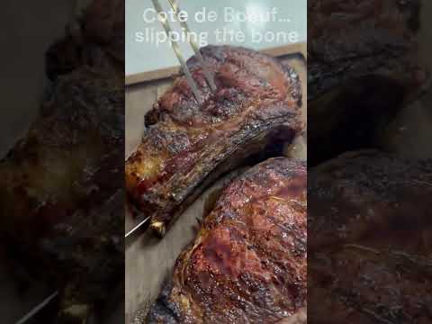 Cote de Boeuf slipping the bone #tastyfood #meatlovers#viral #shorts #shortvideo