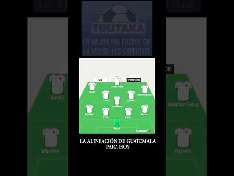 #Alineación:  Así saldrá la bicolor hoy...