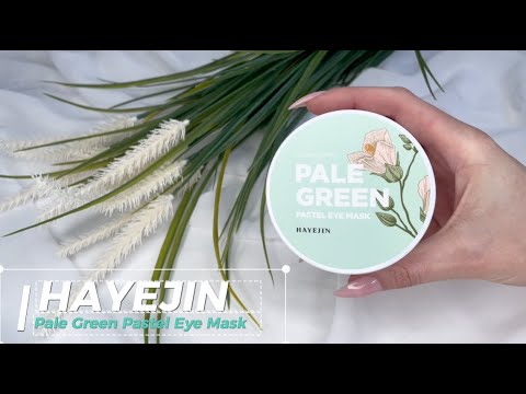 HAYEJIN - Pale Green Pastel Eye Mask 🌷 | LaRose.Care Tester