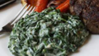 Creamed Spinach Recipe - Steakhouse Creamed Spinach