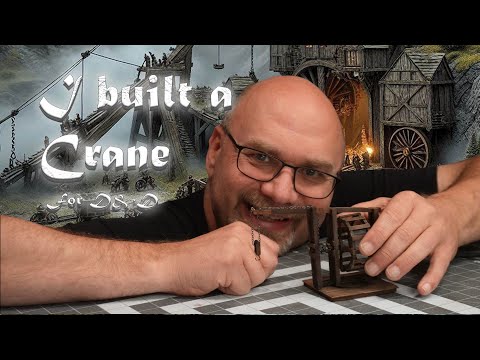 Building a Medieval Crane for Dungeons & Dragons