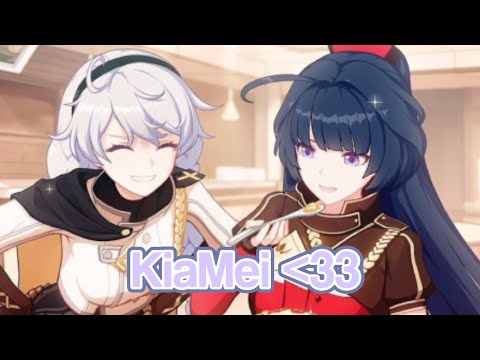 KiaMei (Kiana x Mei) - Honkai Edit- Somewhere only we know