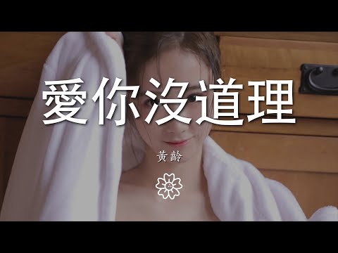 黃齡 - 愛你沒道理『就算世界毀滅一起去逃離』【動態歌詞Lyrics】