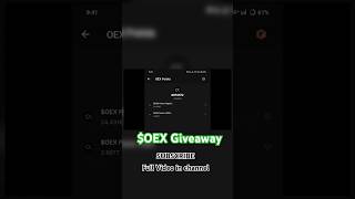 Openex coin Giveaway #openex #oex #oexprice #oexcoinupdate #oexcoin @Mycryptoinvest #OEXlisting