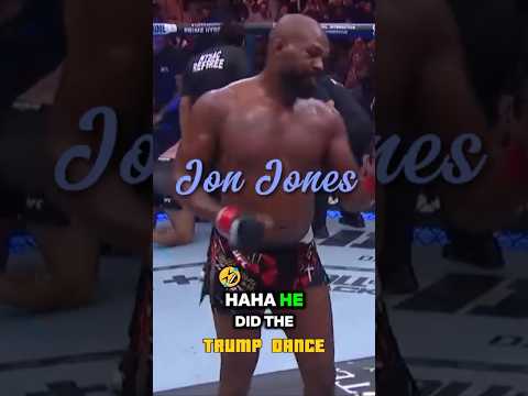 Jon Jones Nails the Trump Dance After Epic Win! 🕺🔥