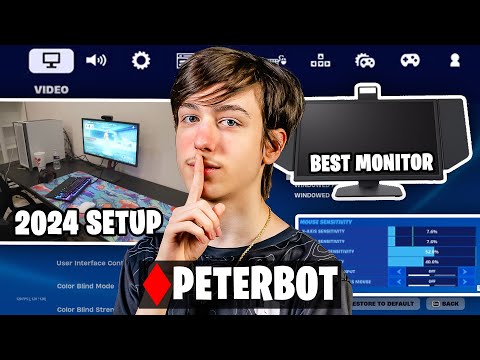 Peterbot *REVEALS* NEW SETTINGS & Fortnite Setup! 👑 (FNCS WINNER)