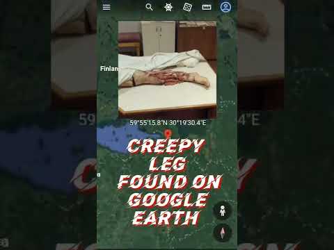 Creepy Leg Found On Google Earth|Google Map Secrets|