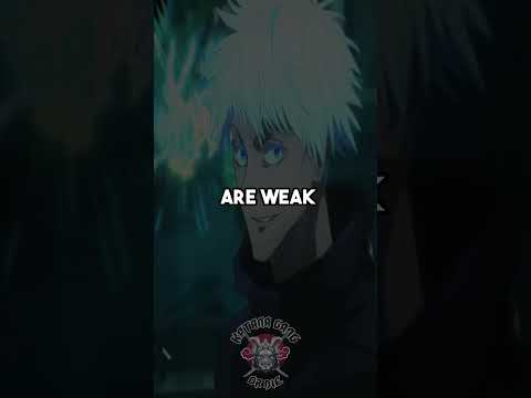 True Strength. (Gojo Satoru Jujutsu Kaisen Motivational Speech)