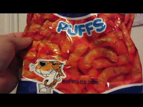 Cheetos Puffs Retro Packaging Review