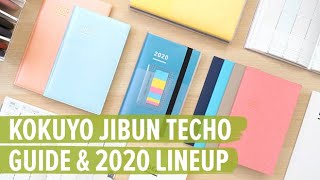 Kokuyo Jibun Techo Guide and 2020 Lineup