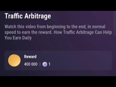 Traffic Arbitrage | Tapswap Code | How Traffic Arbitrage Can Help You Earn Daily