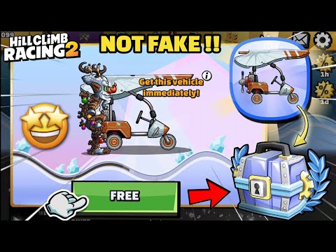 🤯FREE!! NEW VEHICLE "GLIDER" IN LEGENDARY CHEST!! 👀 - Hill Climb Racing 2