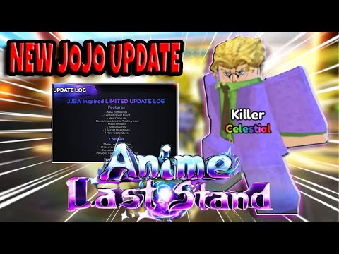 First Look At The NEW JoJo Update | Anime Last Stand