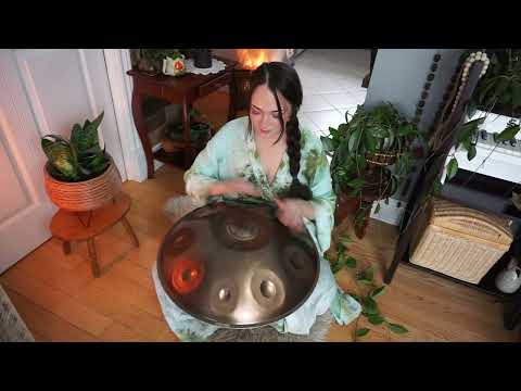 Calming Noreia A2 Celtic handpan from Battiloro Handpan