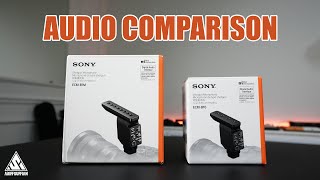 Sony ECM-B10 vs Sony ECM-B1M | Indoor Audio Comparison