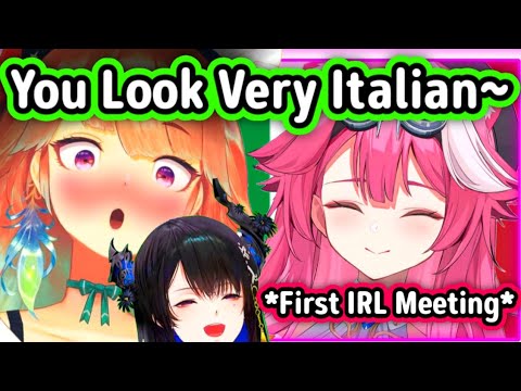 Kiara and Nerissa See How ITALIAN Raora Looks IRL