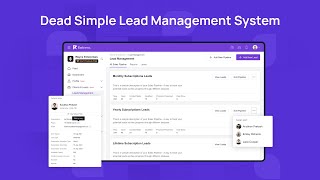 Refrens ABC - Dead Simple Lead Management System