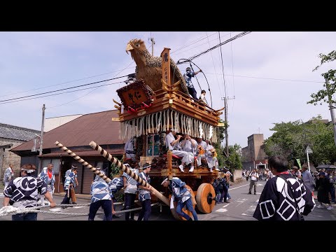 佐原の大祭2024夏　巡行午後　佐原小学校