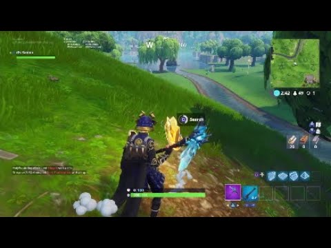 "Follow the treasure map found in Dusty Divot" - Fortnite Battle Royale