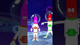 Five Little Astronauts #shorts #numbers #learntocount #trending