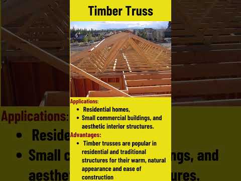 #top5  Types of Trusses by Material: Wood, Steel, and More!" #shorts #trending