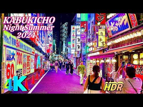 [4K HDR Japan Walk] Kabukicho & Golden Gai Shinjuku Night Walk, 11PM🔥| Enjoy a Free Exclusive Tour🇯🇵