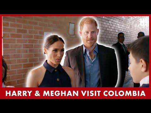 Duke and Duchess of Sussex begin four-day tour of Colombia | HELLO!