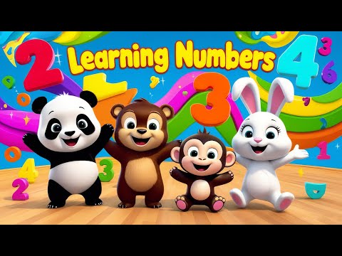 Count with Me: Fun Number Song for Kids | Learn Numbers with Cute Characters & Easy Dance Moves!