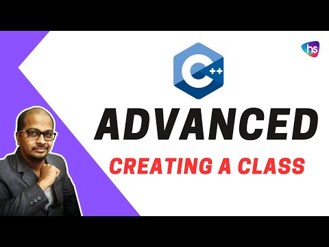 Creating a class - C++ advanced data structures - free tutorial