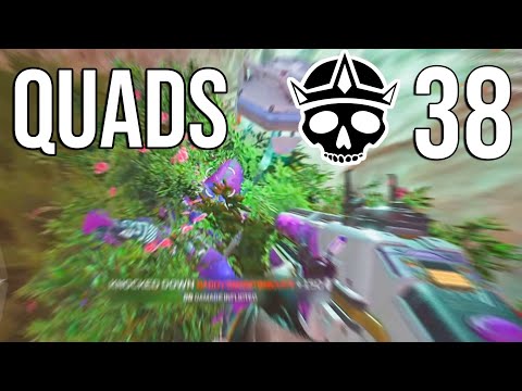 38 KILLS in NEW QUADS MODE.. [Apex Legends]