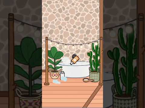 preparing the bath in the Hawaii holiday house!! #shorts #fypシ #tocaboca