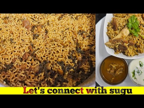 Seeraga Samba Mutton Biryani in cooker/ ½kg mutton biryani recipe#மட்டன் பிரியாணி