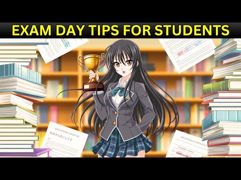 EXAM DAY TIPS FOR STUDENTS | How To Study During Exams | Last Minute Preparation Tips | Study Tips