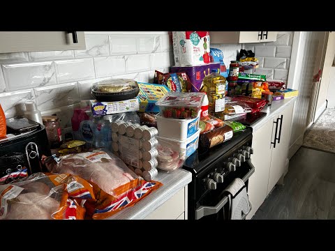 HUGE GROCERY FOOD HAUL | WARNING BAD LANGUAGE ALSO SORRY FOR THE MOANING 🫣