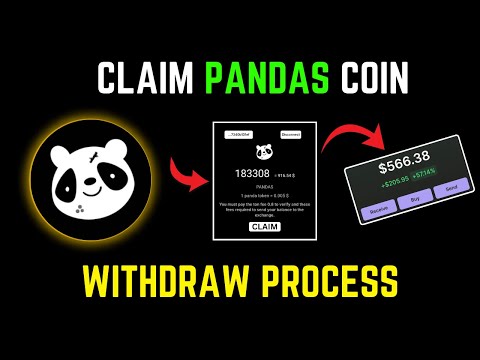 Pandas Airdrop New Update | Pandas Tokens Withdrawals Are Now OPEN | Withdraw & Claim Process |