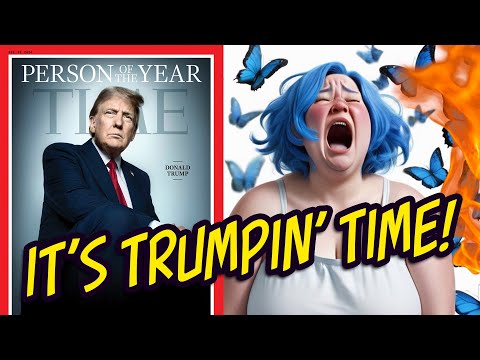 Trump is TIME Magazine's Person of the Year. BlueSky Melts Down.