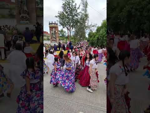 La Procesión de La Virgen de Guadalupe en El Alto Lucero es muy Festiva