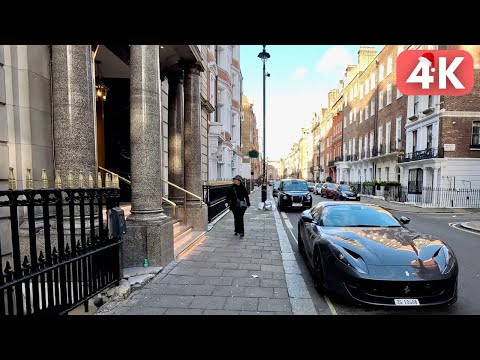 LONDON Marylebone 🇬🇧 CHRISTMAS WALKING TOUR✨ Festive Charm, Boutique Shopping & Holiday Lights [4K]