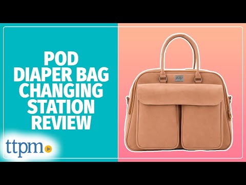 Pod Diaper Bag Changing Station & Travel Cot from Gladly Family Review!