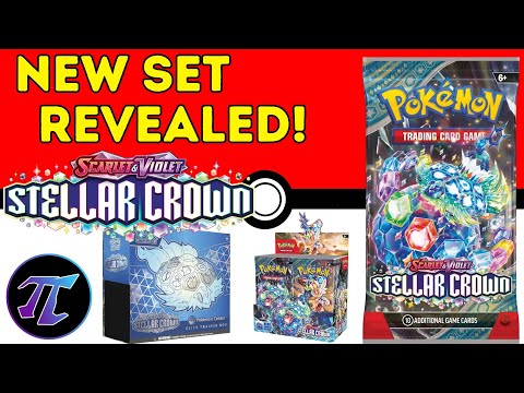 New Pokémon TCG Set Official Revealed! Stellar Crown! (BIG Pokémon TCG News)