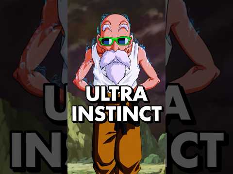 Master Roshi Using Ultra Instinct