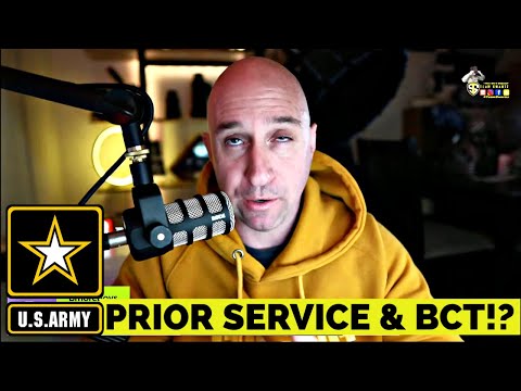 DO PRIOR SERVICE HAVE TO RETEST ASVAB AND REDO ARMY BASIC TRAINING?