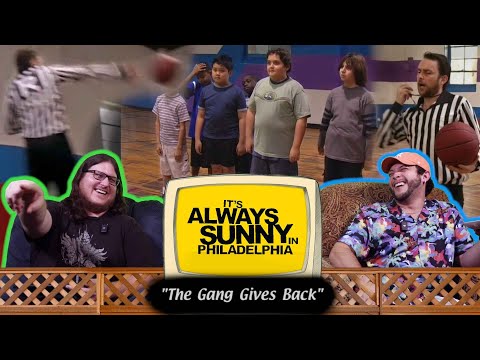 Ducks vs. Wildcats | S2E3 "The Gang Gives Back" It's Always Sunny in Philly | FIRST TIME REACTION