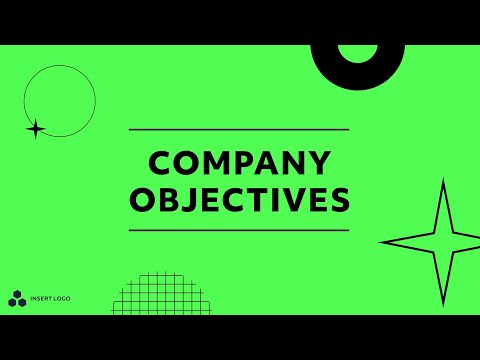 Company Objectives - Goal Setting Video Template