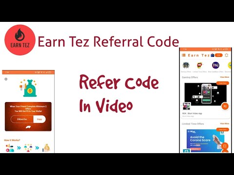 earn tej ka referral code | earn tez referral | earn tez refer code | earn tez app referral code