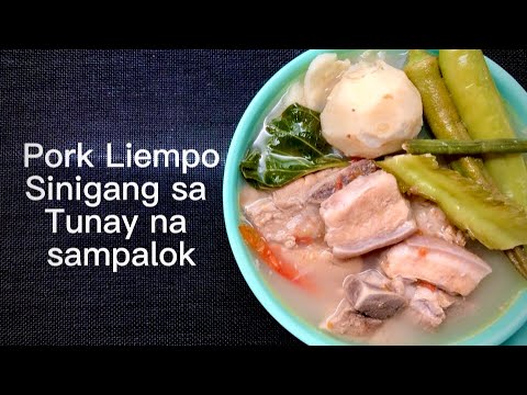 Pork Liempo Sinigang sa Tunay na Sampalok #porkbelly #porksinigang