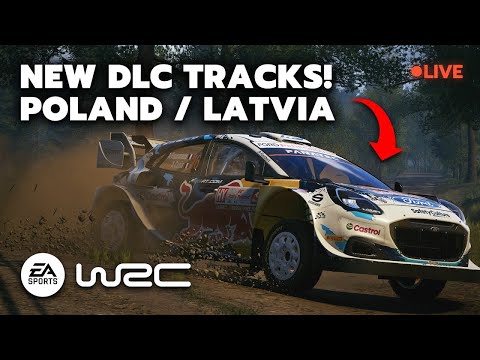 WRC 2024 Season Expansion - LIVE with new Poland & Latvia Stages