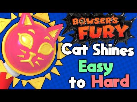 Ranking Every Cat Shine in Bowser's Fury