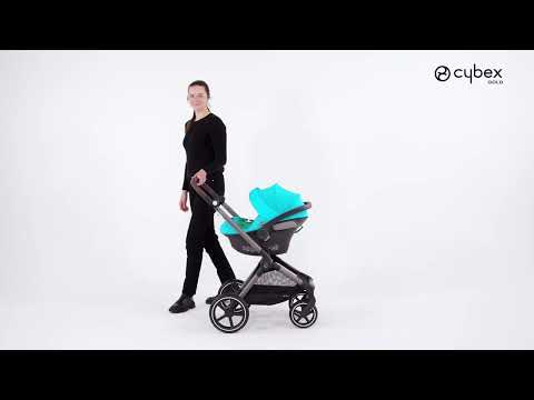 How to Attach an Infant Car Seat I EOS Lux Stroller Travel System I CYBEX