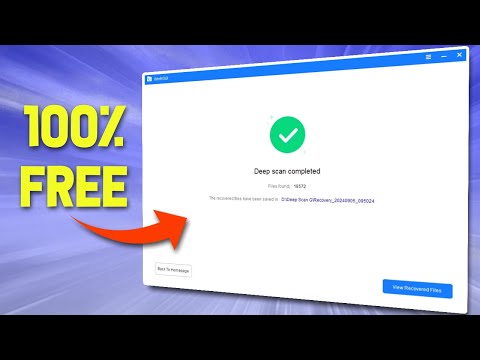 100% Free Data Recovery Program for Windows